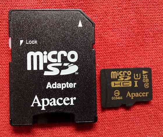APACER карта памяти 32 гБайта + адаптер Донецк