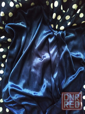 Синее платье в горошек Донецк - изображение 8