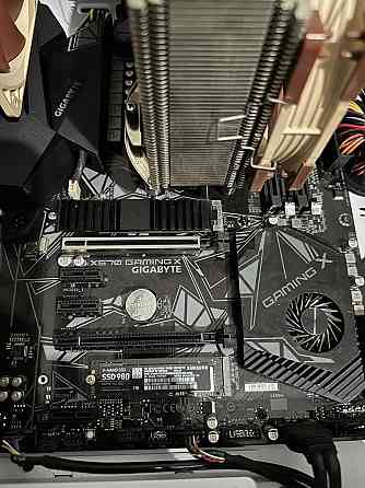 Материнская плата Gigabyte X570 Gaming X(AM4)+AMD Ryzen 7 3700X tray Донецк