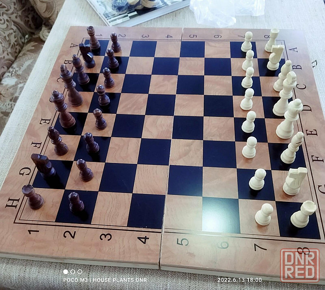 Шахматы, нарды, шашки. 3 в 1 Макеевка - изображение 1
