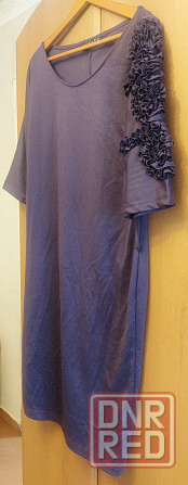 Фиолетовое турецкое платье Донецк - изображение 1