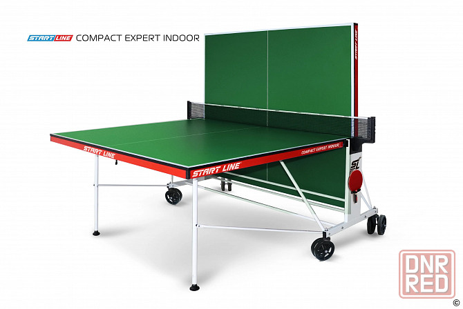 Теннисный стол Compact EXPERT Зелёный Донецк - изображение 3