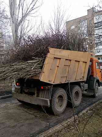 Услуги самосвала ( вывоз мусора, перевозка груза, доставка сыпучих ) Донецк