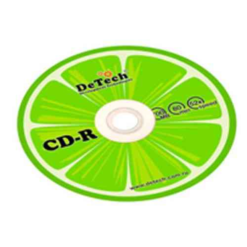 CD-R диск чистый DeTech 700MB/80MIN 52x + конверт Донецк