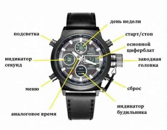 Армейские, Спортивные наручные часы AMST AM3003-Оригинал! Макеевка