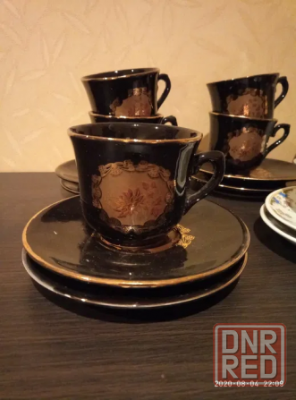 Наборы кофейных чашек с блюдцами Донецк - изображение 4