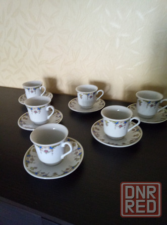 Наборы кофейных чашек с блюдцами Донецк - изображение 2