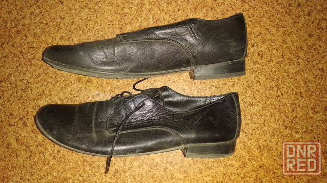 Туфли кожанные женские 39 размер Донецк - изображение 2