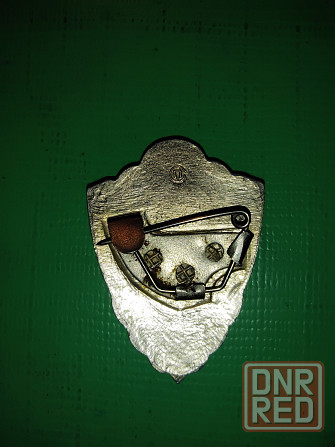 Солдатский знак "3 КЛАСС" . На застежке . Легкий металл . Получен в 1986 году . Макеевка - изображение 2