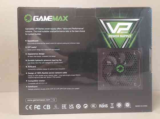 Блок питания GAMEMAX VP-800 800W 80+ Bronze Донецк