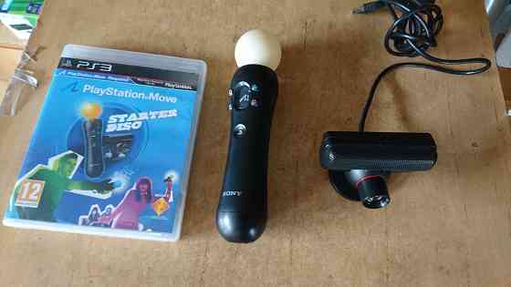 Playstation 3 MOVE controller+камера+диск с играми! Донецк