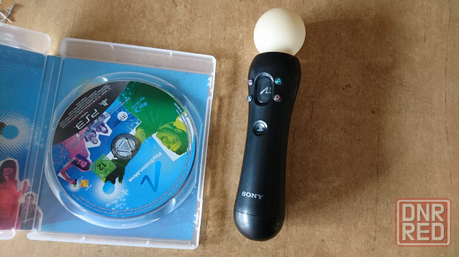 Playstation 3 MOVE controller+камера+диск с играми! Донецк - изображение 2