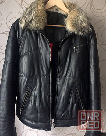 Кожаная мужская куртка HERRMANN Донецк - изображение 2