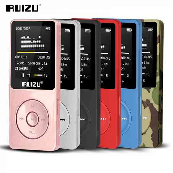 MP3-плеер с экраном RUIZU X02, 4/8 Gb, FM-радио Донецк