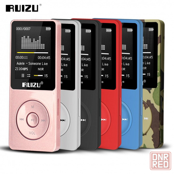 MP3-плеер с экраном RUIZU X02, 4/8 Gb, FM-радио Донецк - изображение 1