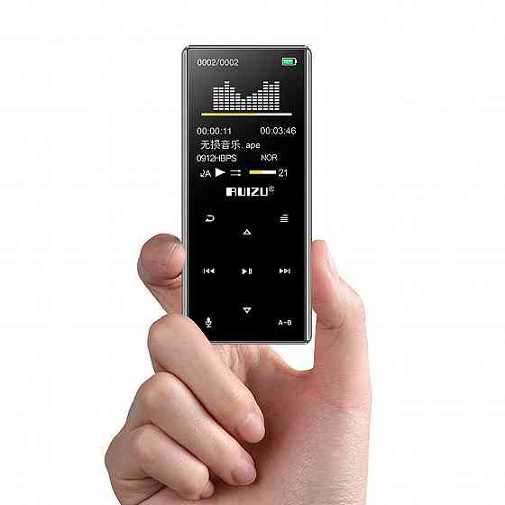 Плеер RUIZU D29, 8 Gb + наушники, Bluetooth, радио Донецк