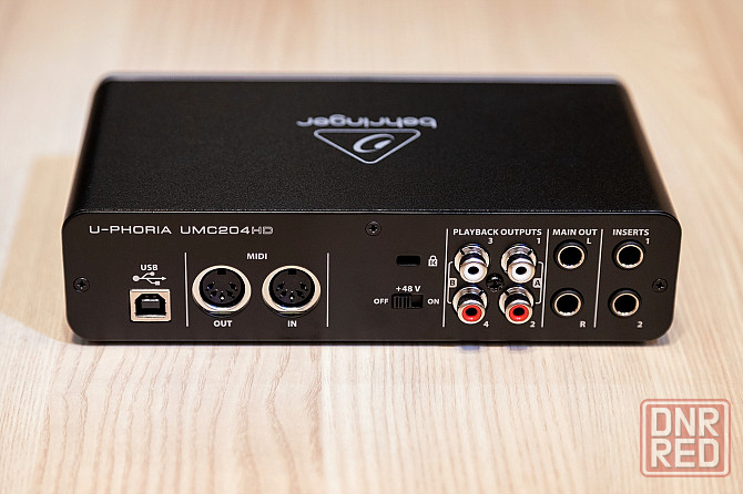 Звуковая карта - Behringer U-PHORIA UMC204HD, внешняя, аудиоинтерфейс Донецк - изображение 3