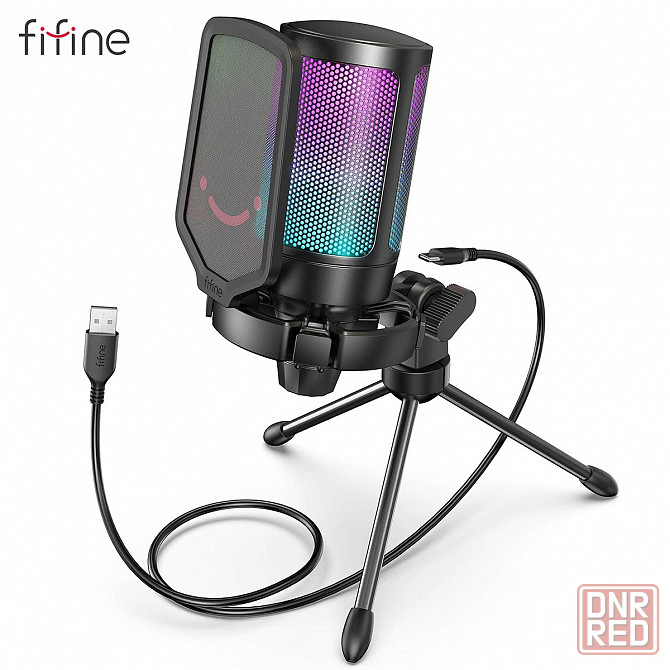 Микрофон - Fifine AmpliGame A6V, конденсаторный, игровой Донецк - изображение 1