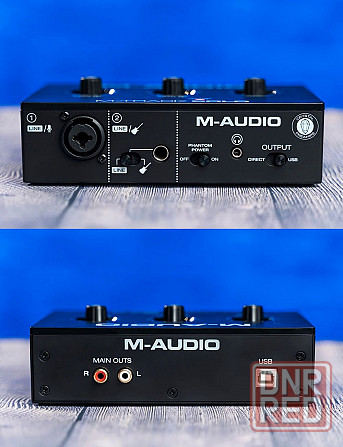 Звуковая карта - M-AUDIO M-Track SOLO, студийная, аудиоинтерфейс, USB Донецк - изображение 2