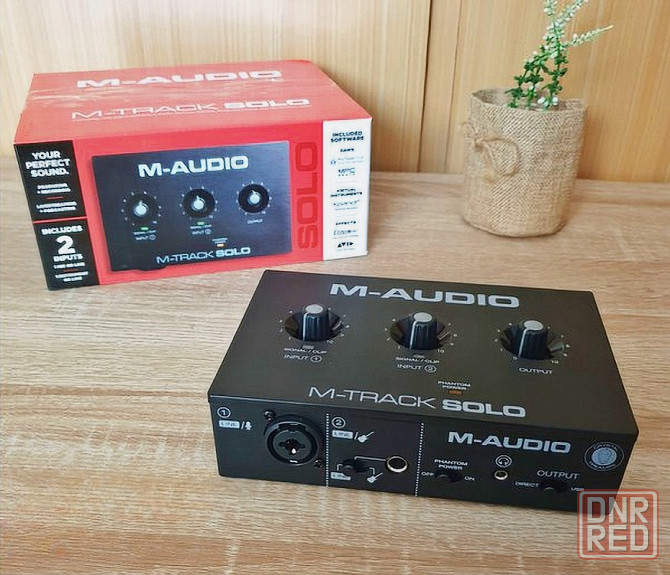 Звуковая карта - M-AUDIO M-Track SOLO, студийная, аудиоинтерфейс, USB Донецк - изображение 7