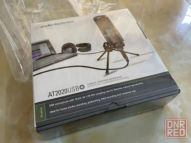 Студийный микрофон - Audio-Technica AT2020 USB+, конденсаторный Донецк - изображение 6