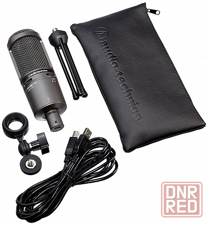Студийный микрофон - Audio-Technica AT2020 USB+, конденсаторный Донецк - изображение 4