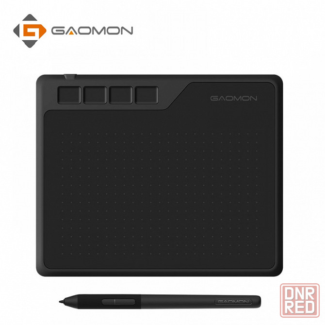 Графический планшет - GAOMON S620 + 8 наконечников, для рисования Донецк - изображение 1