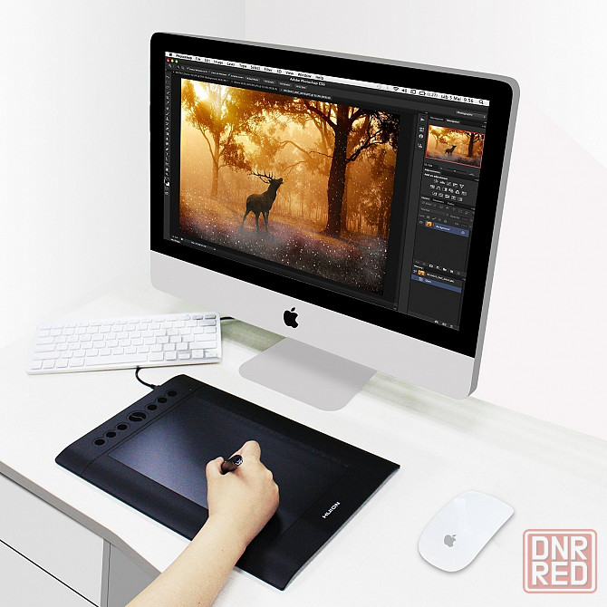 Графический планшет - Huion H610PRO V2 + 8 наконечников, для рисования Донецк - изображение 2