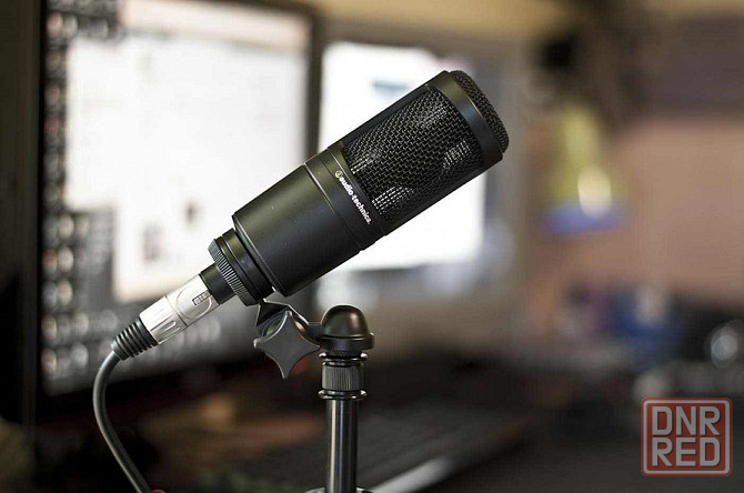 Студийный микрофон - Audio-Technica AT2020, конденсаторный Донецк - изображение 3