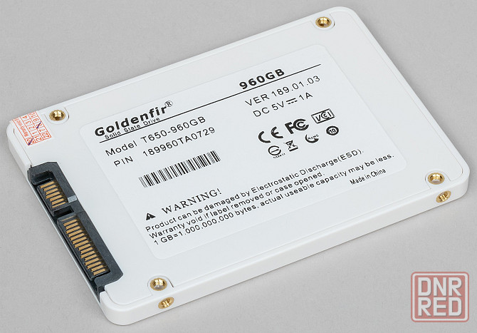 SSD - Goldenfir, 120/256/480 Gb, накопитель, жесткий диск Донецк - изображение 3