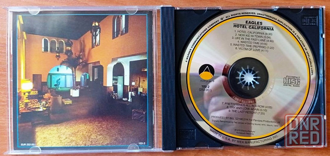 CD диски Eagles. Hotel California. USA & Japan. Донецк - изображение 2