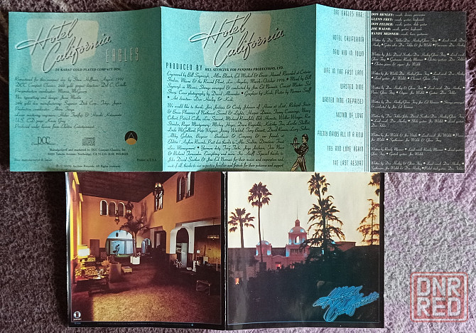 CD Eagles. Hotel California. 24 Karat Gold. Made in Japan. GZS-1024. Обмен.. Донецк - изображение 7