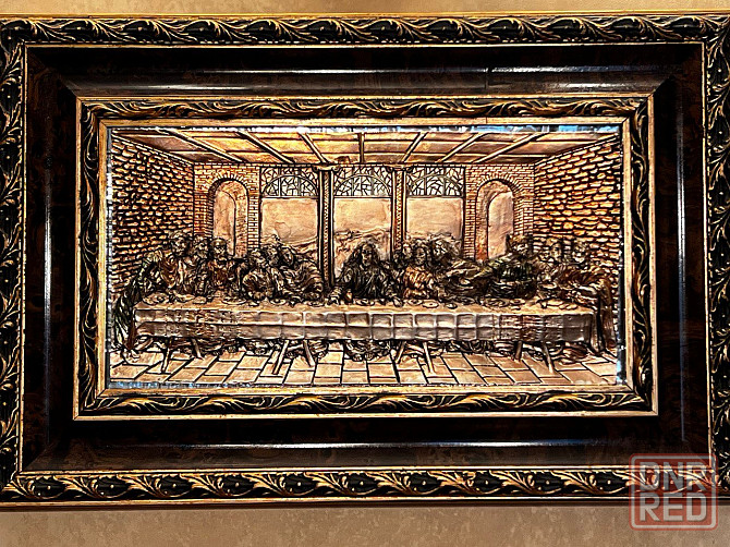 панно «Тайная Вечеря» (Италия, Creazioni Artistiche, 42 x 27.5 см) Донецк - изображение 1