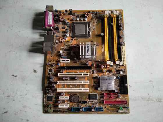 Материнская плата Asus P5B(LGA775) + процессор Intel Core Duo E7400 tray Донецк
