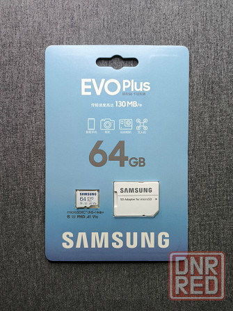 Карта памяти Samsung Evo Plus 64/128 Гб, MicroSD накопитель Донецк - изображение 3