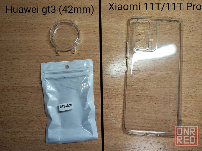 Чехол для смарт часов Huawei GT3 (42mm) и чехол на телефон Xiaomi 11T/11T Pro Макеевка - изображение 1