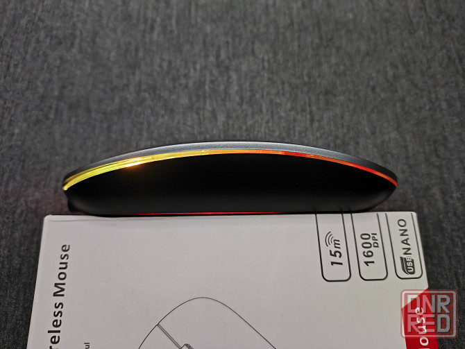 Беспроводная бесшумная мышь с RGB подсветкой и Bluetooth Донецк - изображение 4