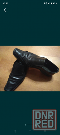 Туфли кожаные Италия Донецк - изображение 2