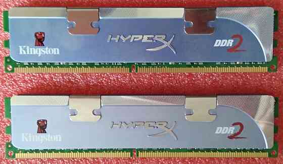 DDR2 2Gb + 2Gb 800MHz (PC2-6400) CL5 Kingston - KHX6400D2K2/4G - DDR2 4Gb оперативная память для ПК Донецк
