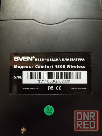 Клавиатура беспроводная SVEN Comfort 4500 Wireless Донецк - изображение 2