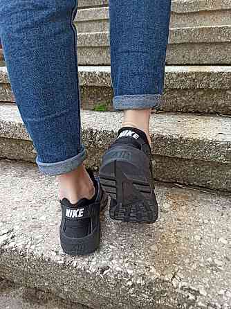 Кроссовки Nike Huarache (Черные), Кросы Найк Хуарачи Черные Донецк