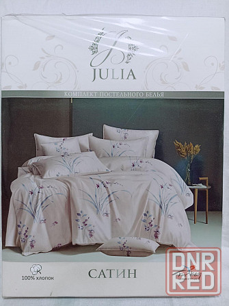 Постельное белье Julia, семейный комплект Макеевка - изображение 3