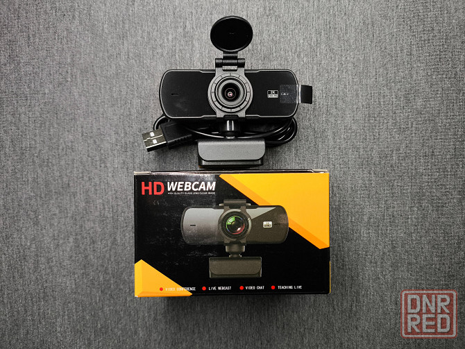 2K веб камера с микрофоном Донецк - изображение 2