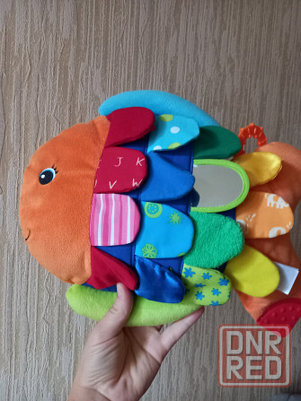 Развивающая мягкая игрушка Рыбка флип Макеевка - изображение 3
