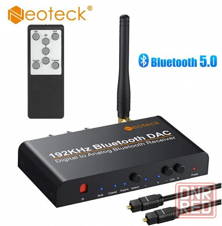Цифро-аналоговый преобразователь (ЦАП) Hi-Res 192 кГц Bluetooth Донецк - изображение 1