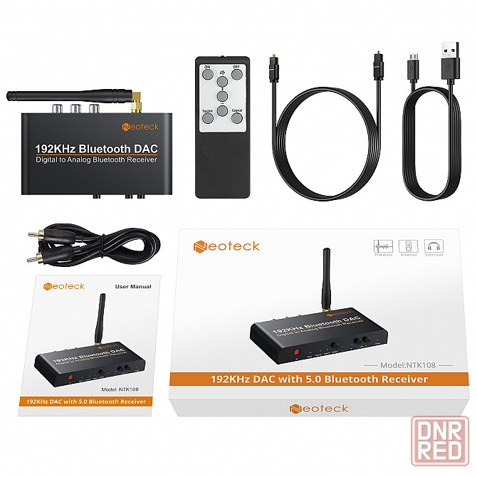 Цифро-аналоговый преобразователь (ЦАП) Hi-Res 192 кГц Bluetooth Донецк - изображение 7