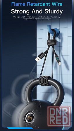 Комплект - кабель Essager USB 7A 66 Вт/100 Вт Type-C, быстрое зарядное устройство QC 3 Донецк - изображение 3