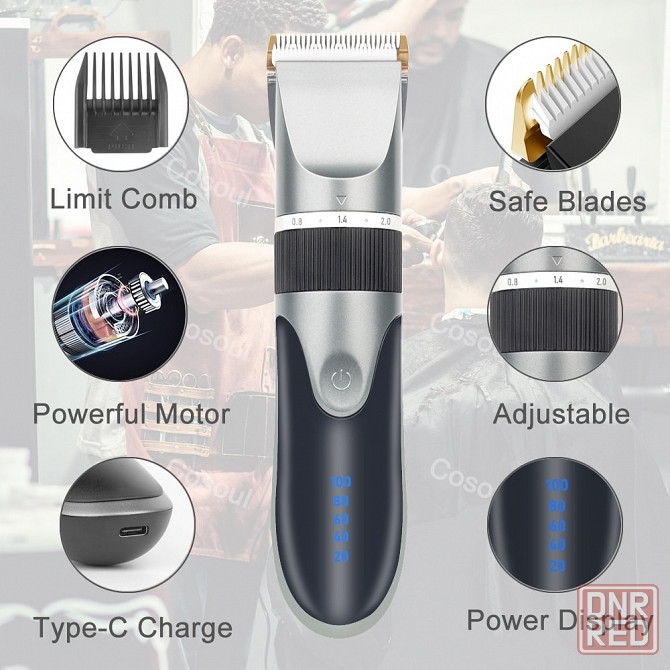 Cosoul Hair Clipper многофункциональная машинка для стрижки Донецк - изображение 2