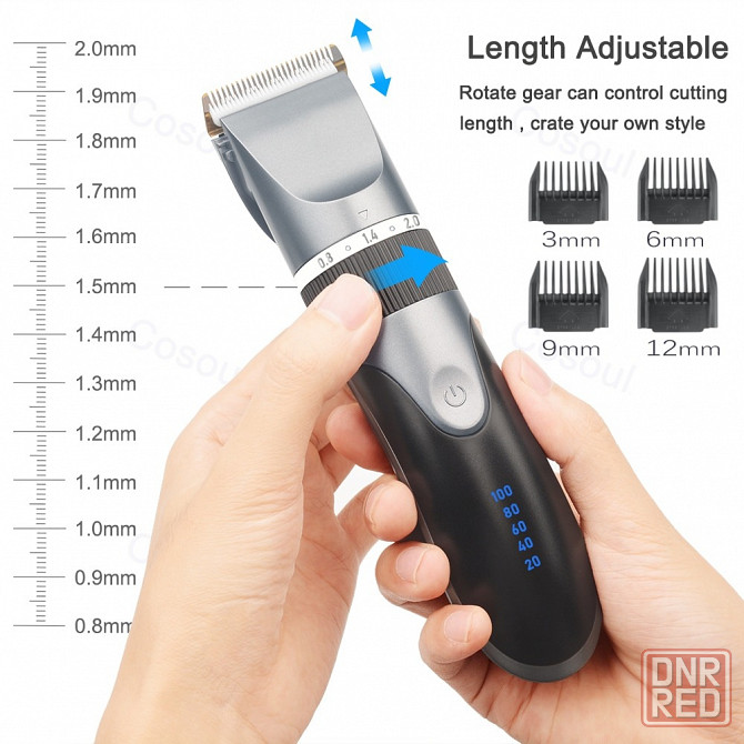 Cosoul Hair Clipper многофункциональная машинка для стрижки Донецк - изображение 3