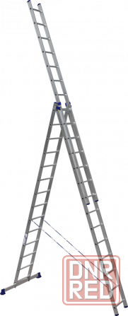 Лестница алюминиевая трехсекционная , лестница алюминиевая Донецк Донецк - изображение 2